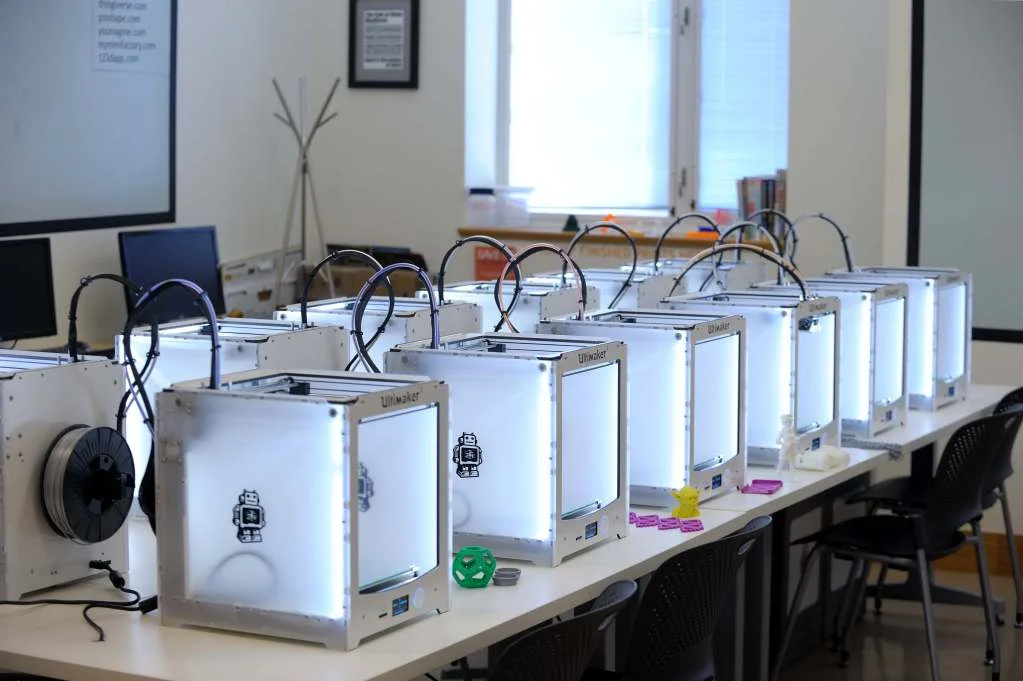 Ultimaker 2 printers at MakerLab