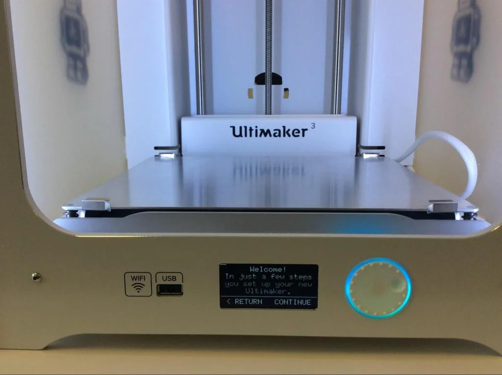 Ultimaker 3 dual color printers